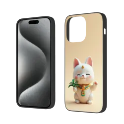 iPhone 15 Pro/Pro Max用招き猫ケース - okomall