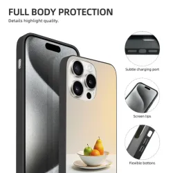 iPhone 15 Pro/Pro Max 蘋果樹果實圖案手機殼 - okomall