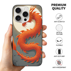 Dragon Pattern iPhone 15 Pro/Pro Max Case - okomall