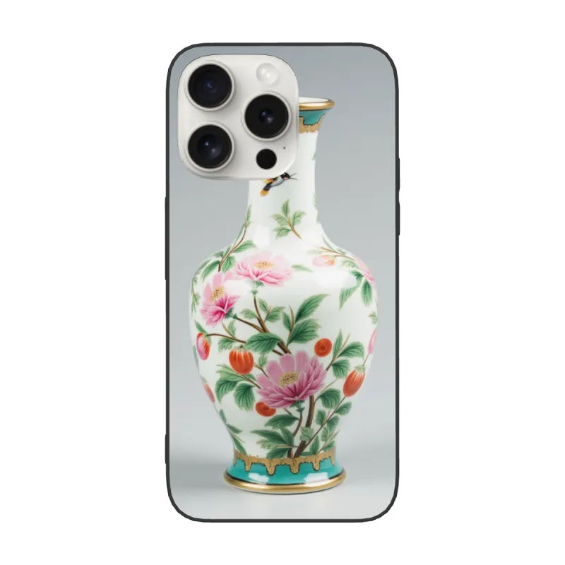 iPhone 15 Pro/Pro Max 手机壳 - 盛花纹理 | okomall