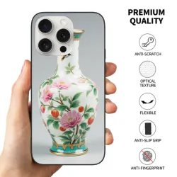 iPhone 15 Pro/Pro Max 手机壳 - 盛花纹理 | okomall