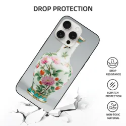 iPhone 15 Pro/Pro Max 手机壳 - 盛花纹理 | okomall