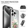 iPhone 15 Pro/Pro Max ケース – 花柄イラスト | オコマール
