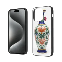 iPhone 15/15 Pro/15 Pro Max ケース - 華やかな花柄 | okomall