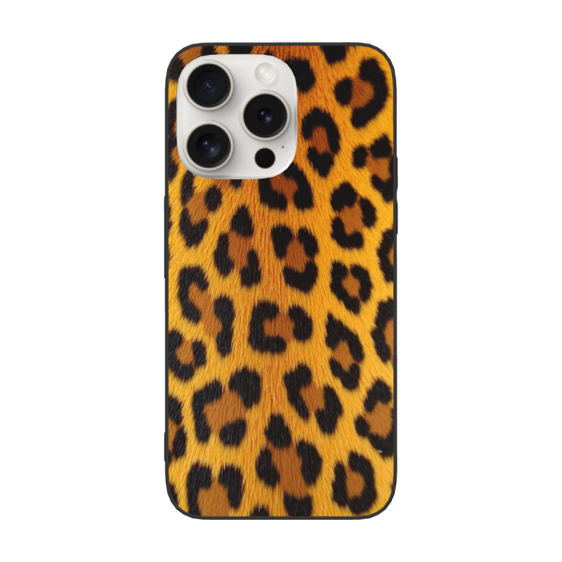 Леопардовый чехол для iPhone 15 Pro/Pro Max - okomall