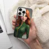 iPhone 15/Pro/Max ケース - 活気のある少女の肖像 | OKOMALL