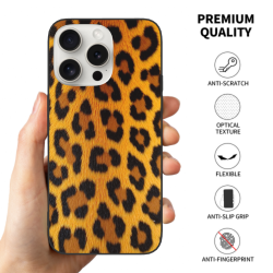 Леопардовый чехол для iPhone 15 Pro/Pro Max - okomall