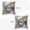 Housse de coussin en peluche de sirène de rêve - Okomall