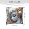 Housse de coussin en peluche de sirène de rêve - Okomall