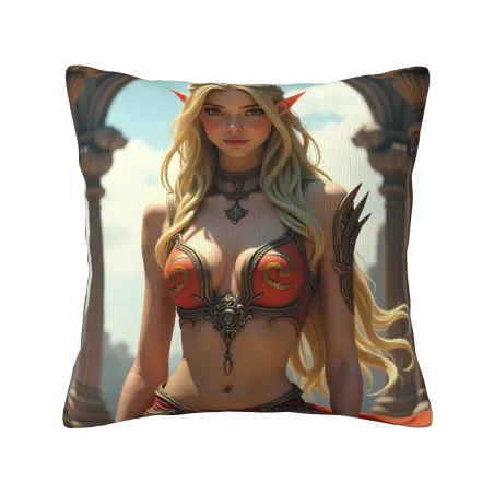 Dreamy Sprite Plush Pillow Cover - Okomall