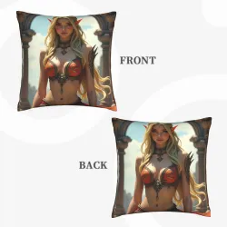Dreamy Sprite Plush Pillow Cover - Okomall