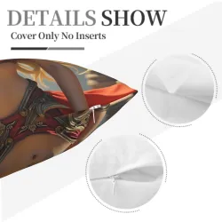 Funda de Almohada de Peluche con Diseño de Hada Mágica - Okomall