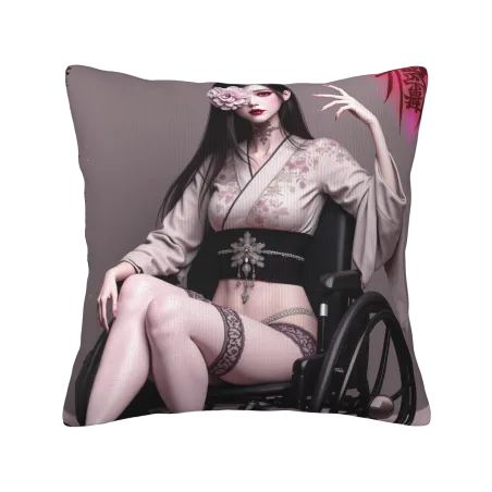 魅影美人毛絨抱枕套 - Okomall
