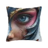 Abstract Portrait Plush Pillow Cover - Okomall