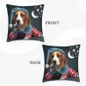 Housse de coussin en peluche Chien Corgi Adorable - Okomall