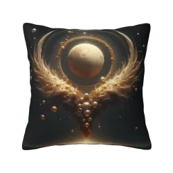 Federa cuscino in peluche 'Via Lattea' - Okomall