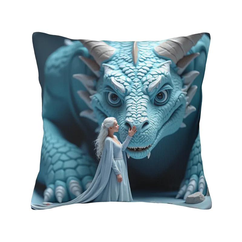 Cuscino in peluche della Regina delle Neve - Okomall