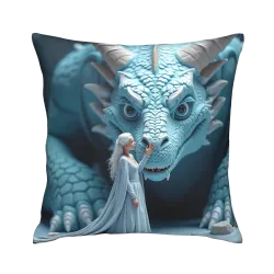 Cuscino in peluche della Regina delle Neve - Okomall