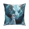 Cuscino in peluche della Regina delle Neve - Okomall