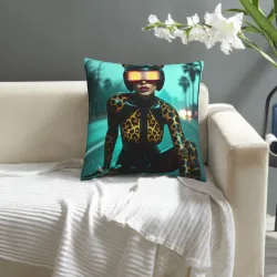 Mystic Shadow Plush Pillow Cover - OkoMall