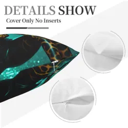 Mystic Shadow Plush Pillow Cover - OkoMall