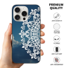 iPhone 15/Pro/Max 曼陀罗花纹手机壳 - okomall