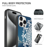 iPhone 15/Pro/Max 曼陀羅花紋手機殼 - okomall