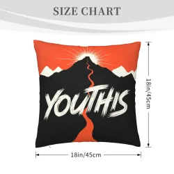 Mountain Mist Plush Pillow Cover - Okomall