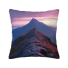 Housse de coussin en peluche Montagnes de rêve - Okomall