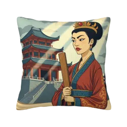 진슈 메이렌 곰인형 쿠션 커버 - Okomall
