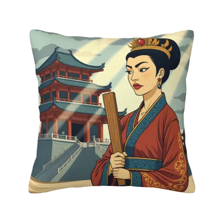 Exquisite Beauty Plush Pillow Cover - Okomall