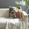 錦繡美人毛絨抱絨抱枕套 - Okomall