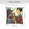 錦繡美人毛絨抱絨抱枕套 - Okomall