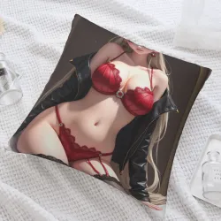 魅惑雙面毛絨抱枕套 - 18x18英寸 | OKOMALL