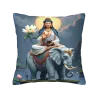 Funda de Almohada de Peluche con Buda Zen - Okomall
