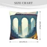 Mountain Path Plush Pillow Cover - Okomall