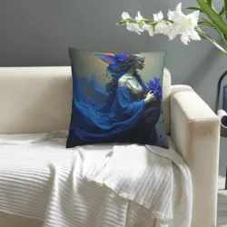 Dreamy Beauty Plush Pillow Cover - Okomall