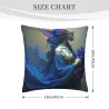Housse de Coussin en Peluche 'Beauté de Rêve' - Okomall