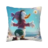 Cute Plush Pillow Cover - Forest Path | OkOmall