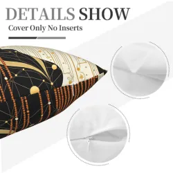 Abstract Female Portrait Plush Pillow Cover - Okomall