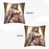 Federa per cuscino in peluche Ragazza da sogno - Okomall