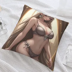 Dreamy Girl Plush Pillow Cover - Okomall