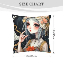 夢幻少女抱枕套 - Okomall