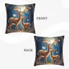 Copri-cuscino in peluche Elfo della Foresta - 18x18 pollici | Okomall
