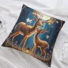 Housse de coussin en peluche Elfe de la Forêt - 18x18 pouces | Okomall