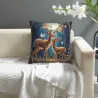 Copri-cuscino in peluche Elfo della Foresta - 18x18 pollici | Okomall