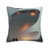 Housse de Coussin en Peluche 'Brume Mystérieuse' - Okomall