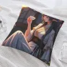 Japanese Style Beauty Plush Pillow Cover - Okomall