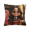Housse de coussin en peluche pour fille mignonne - Okomall