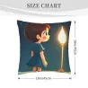 بطانة وسادة فروية لطيفة لفتاة - 18 × 18 بوصة | OKOMall